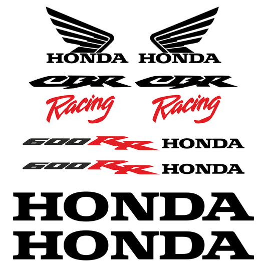 Sticker Master Cbr 600RR Sticker Set Motor Çıkartma Etiket