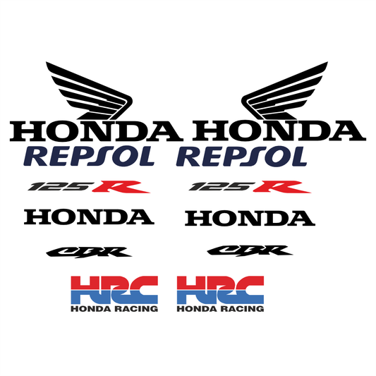Sticker Master Honda 125R Komple Sticker Set Motor Çıkartma Etiket