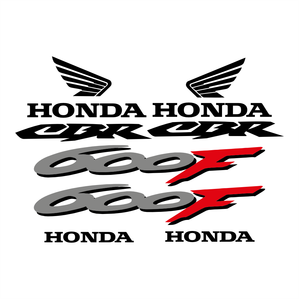 Sticker Master Honda 600F Komple Sticker Set Motor Çıkartma Etiket