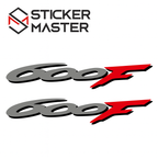 Sticker Master Honda 600F Sticker Set Motor Çıkartma Etiket 2 Adet