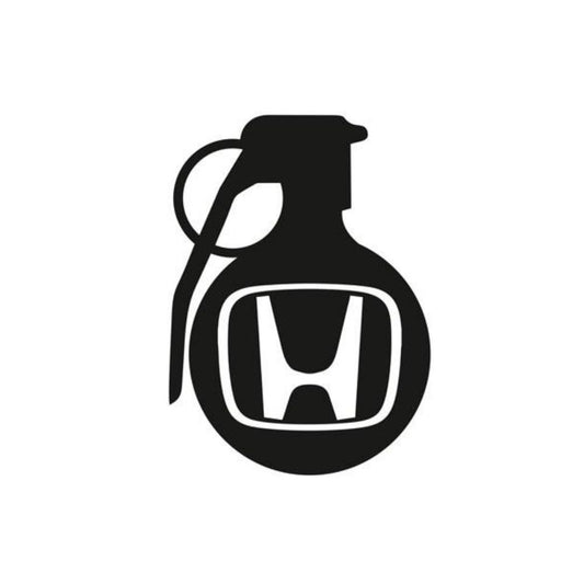 Sticker Master Honda El Bombası Sticker Oto Araç Çıkartma Etiket 13 Cm