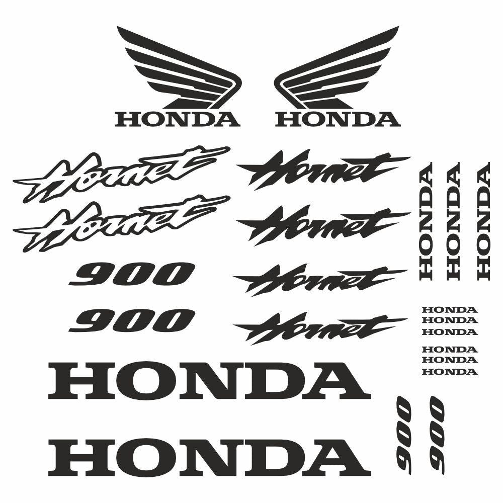 Sticker Master Honda Hornet 900 Sticker Set Komple Sticker Set Motor Çıkartma Etiket
