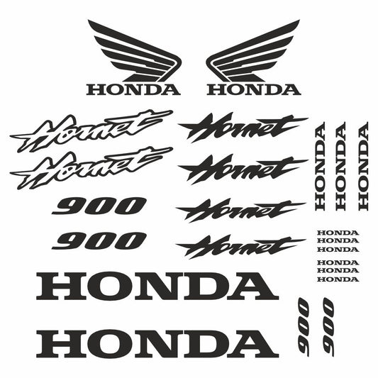 Sticker Master Honda Hornet 900 Sticker Set Komple Sticker Set Motor Çıkartma Etiket