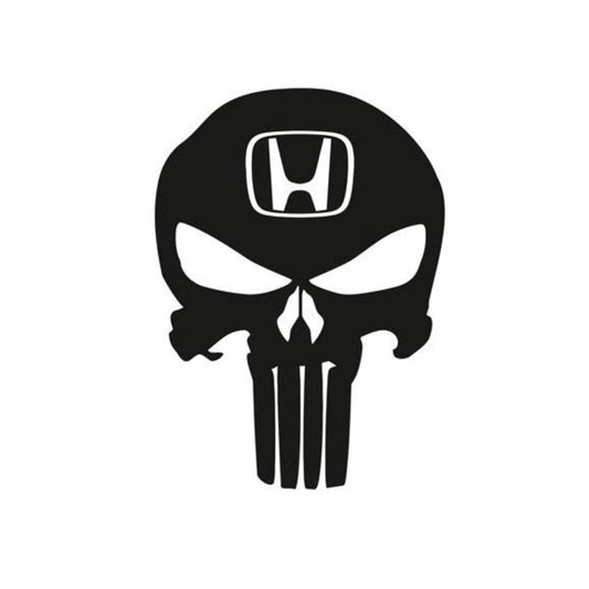 Sticker Master Honda Punisher Sticker Oto Araç Çıkartma Etiket 20 Cm