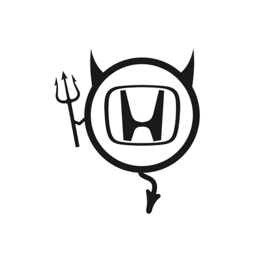 Sticker Master Honda Şeytan Sticker Oto Araç Çıkartma Etiket 15 Cm