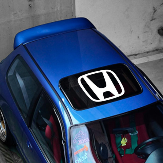 Sticker Master Honda Sunroof Sticker Oto Araç Çıkartma Etiket 30 x37 Cm