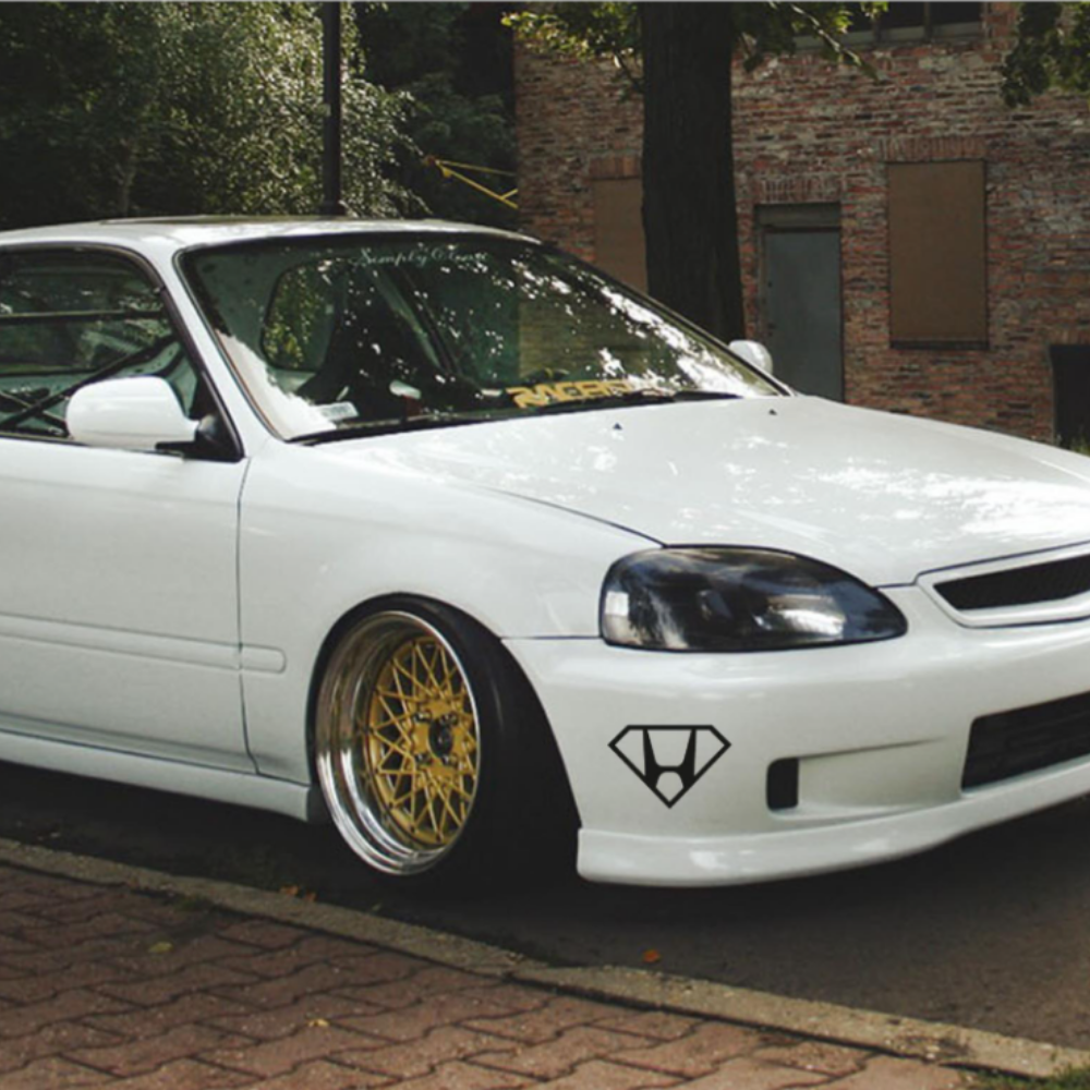 Sticker Master Süper Honda Sticker Oto Araç Çıkartma Etiket 22 Cm