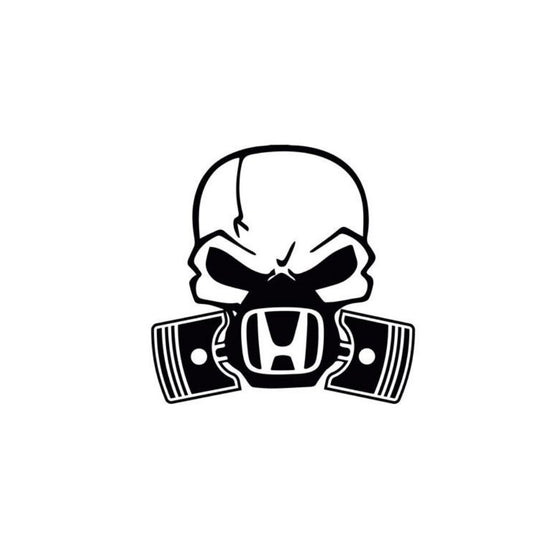 Sticker Masters Honda Piston Motor Sticker Oto Araç Çıkartma Etiket 20 Cm