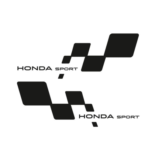 Sticker Masters Honda Sport Sticker Oto Araç Çıkartma Etiket 2 Adet 45 Cm