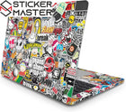 Stickerbomb Laptop Sticker Karma Tasarım Seti | Sticker Master
