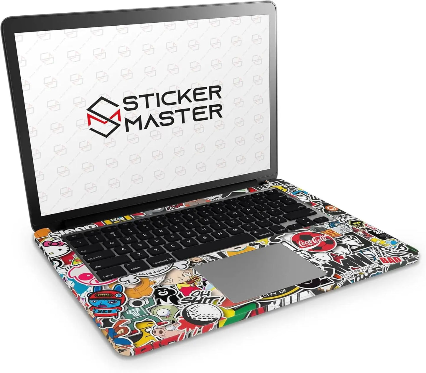 Sticker Master Stickerbomb Evrensel Sticker Dizüstü Bilgisayar Vinil Sticker Decal 12" 13" 13.3" 14" 15" 15.4" 15.6 inç Dizüstü Bilgisayar Çıkartma Koruyucu Macbook Asus Acer Hp Lenovo Huawei Dell İçin - Sticker Master