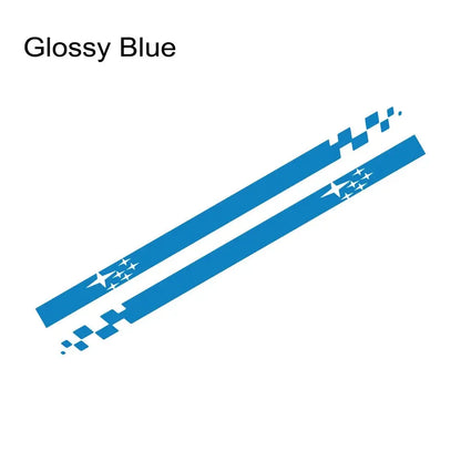 Sticker Master Subaru Impreza WRX STI Yan Kapı Şerit Sticker  GDB GVB 2018 2009 2008 2014 2002 2015 Oto Araba Etiket Yapıştırma(2 Adet) - Sticker Master