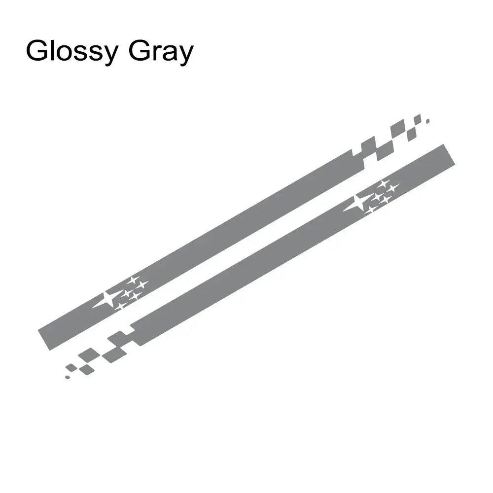 Sticker Master Subaru Impreza WRX STI Yan Kapı Şerit Sticker  GDB GVB 2018 2009 2008 2014 2002 2015 Oto Araba Etiket Yapıştırma(2 Adet) - Sticker Master