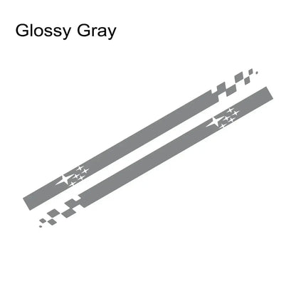 Sticker Master Subaru Impreza WRX STI Yan Kapı Şerit Sticker  GDB GVB 2018 2009 2008 2014 2002 2015 Oto Araba Etiket Yapıştırma(2 Adet) - Sticker Master