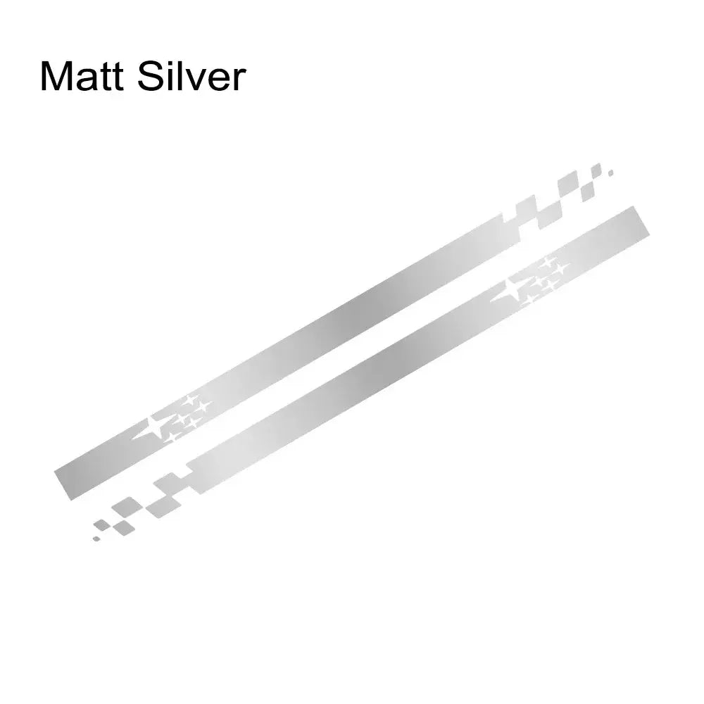 Sticker Master Subaru Impreza WRX STI Yan Kapı Şerit Sticker  GDB GVB 2018 2009 2008 2014 2002 2015 Oto Araba Etiket Yapıştırma(2 Adet) - Sticker Master