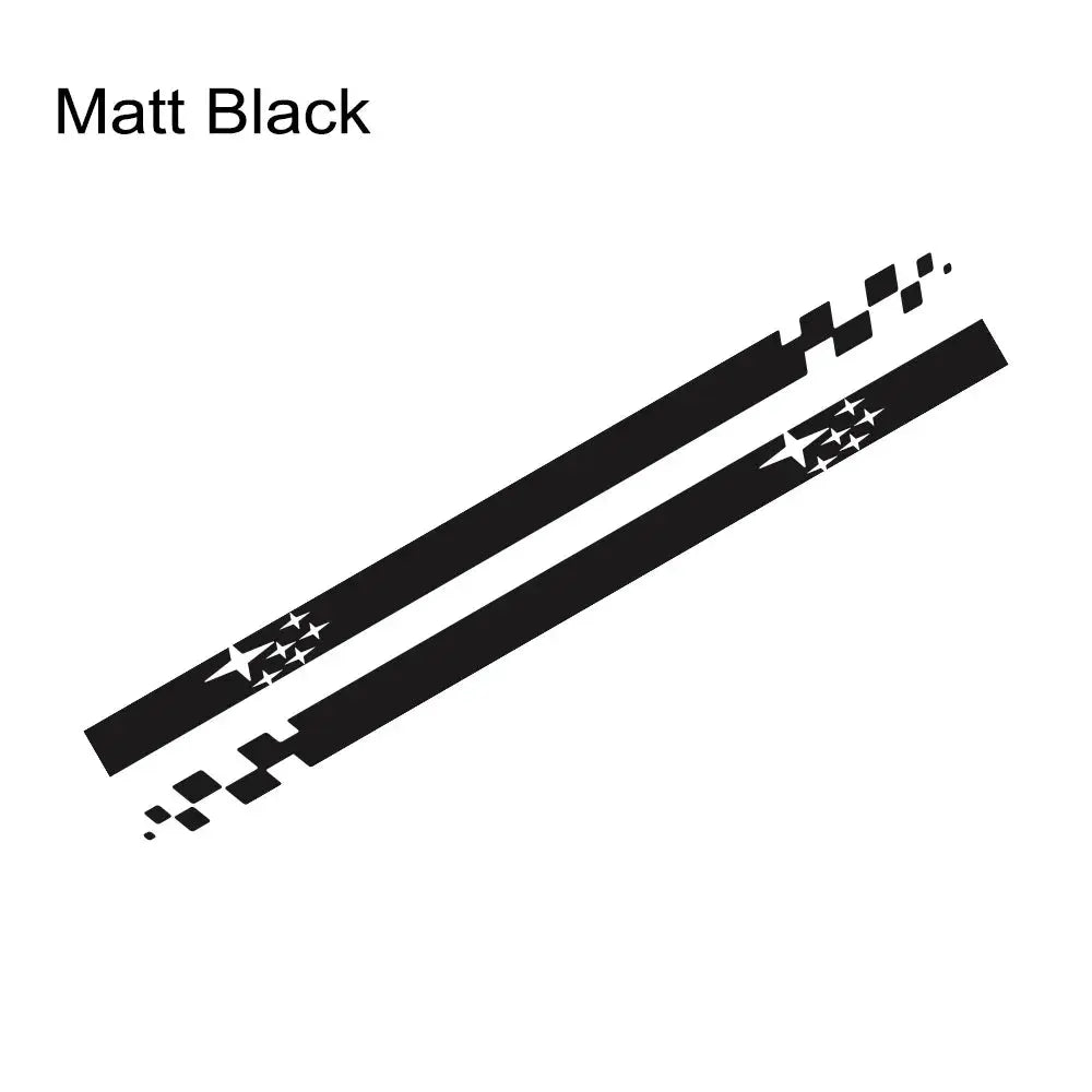 Sticker Master Subaru Impreza WRX STI Yan Kapı Şerit Sticker  GDB GVB 2018 2009 2008 2014 2002 2015 Oto Araba Etiket Yapıştırma(2 Adet) - Sticker Master