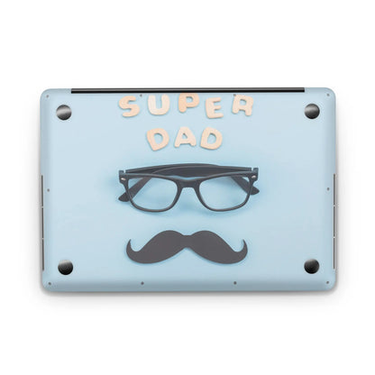 Sticker Master Super Dad Evrensel Sticker Dizüstü Bilgisayar Vinil Sticker Decal 12" 13" 13.3" 14" 15" 15.4" 15.6 inç Dizüstü Bilgisayar Çıkartma Koruyucu Macbook Asus Acer Hp Lenovo Huawei Dell İçin - Sticker Master