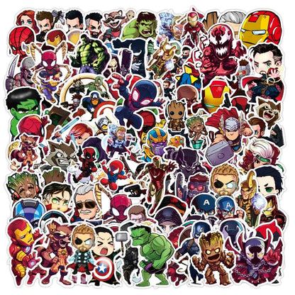 Disney Cool Super Kahraman Anime Sticker Set | Sticker Master - Sticker Master