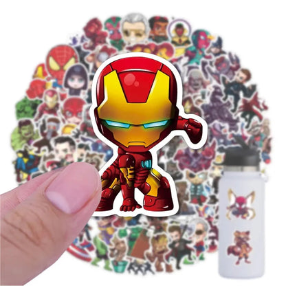 Disney Cool Super Kahraman Anime Sticker Set | Sticker Master - Sticker Master