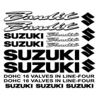 Suzuki Bandit Sticker Seti Grenaj & Depo Logoları | Sticker Master