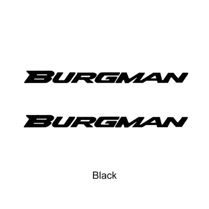 Suzuki Burgman Sticker | 125, 200, 400 ve 650 Uyumlu Yan Grenaj Logo Seti Sticker Master