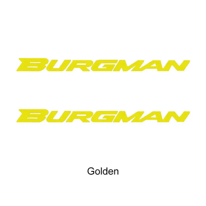 Suzuki Burgman Sticker | 125, 200, 400 ve 650 Uyumlu Yan Grenaj Logo Seti Sticker Master