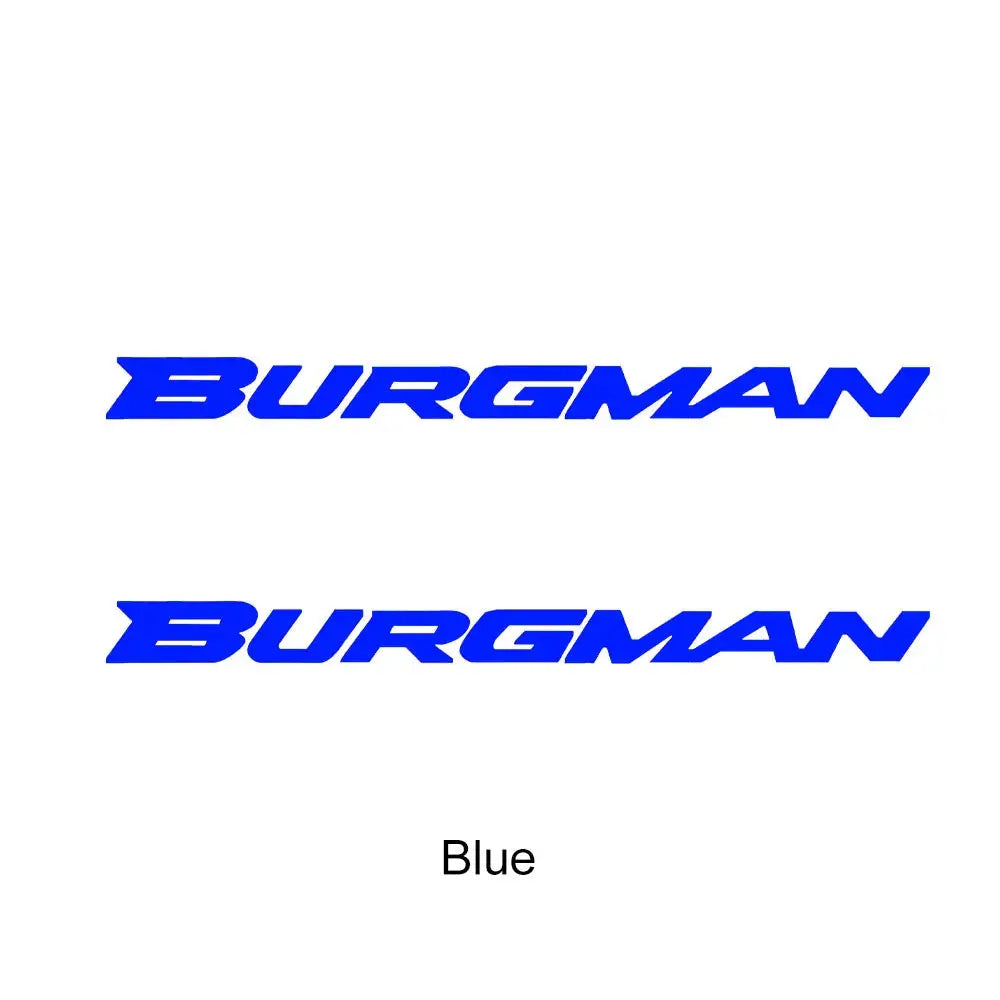 Suzuki Burgman Sticker | 125, 200, 400 ve 650 Uyumlu Yan Grenaj Logo Seti Sticker Master