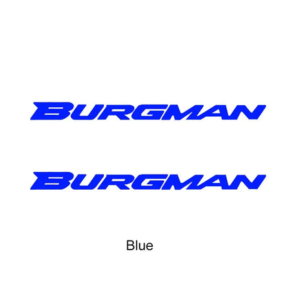Suzuki Burgman Sticker | 125, 200, 400 ve 650 Uyumlu Yan Grenaj Logo Seti Sticker Master