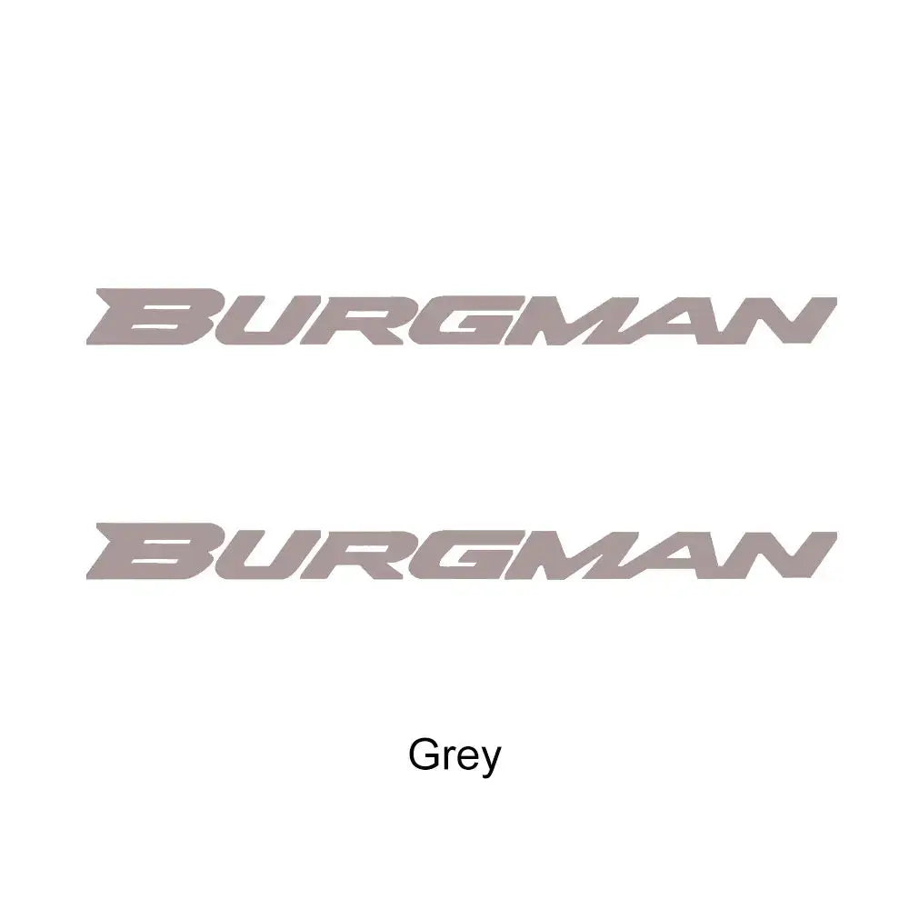 Suzuki Burgman Sticker | 125, 200, 400 ve 650 Uyumlu Yan Grenaj Logo Seti Sticker Master