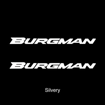 Suzuki Burgman Sticker | 125, 200, 400 ve 650 Uyumlu Yan Grenaj Logo Seti Sticker Master
