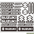 Suzuki GSF 650 Bandit Sticker Seti Motor Çıkartma | Sticker Master