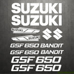 Suzuki GSF 650 Bandit Sticker Seti | Sticker Master Sticker Master