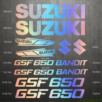 Suzuki GSF 650 Bandit Sticker Seti | Sticker Master Sticker Master