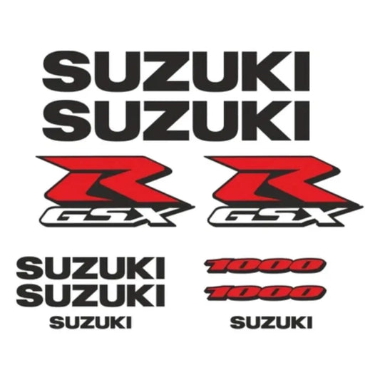 Suzuki GSX-R 1000 Sticker Seti | Grenaj ve Kuyruk Logoları Sticker Master
