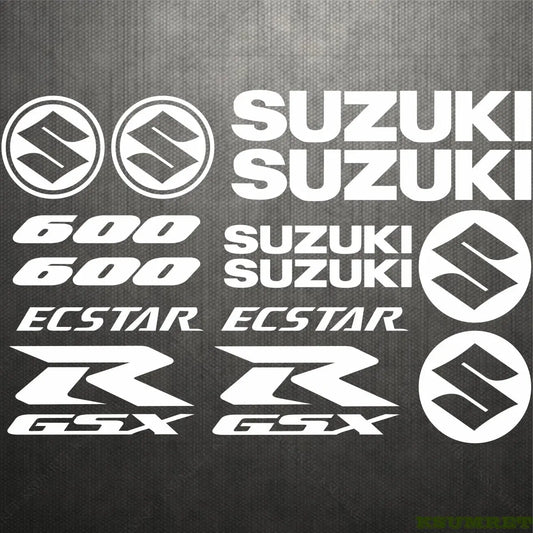 Suzuki GSXR 600 Sticker Seti – Motosiklet Gövde Etiketi | Sticker Master - Sticker Master