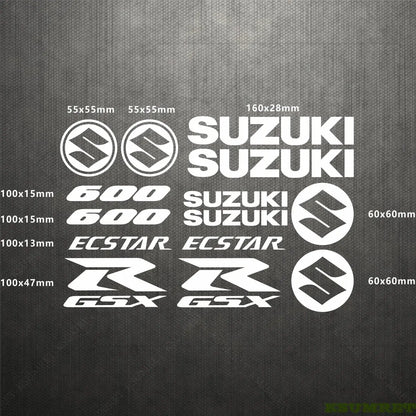 Suzuki GSXR 600 Sticker Seti – Motosiklet Gövde Etiketi | Sticker Master - Sticker Master