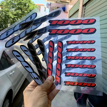 Suzuki GSXR Sticker Kuyruk Grenaj Hacim Seti | Sticker Master - Sticker Master