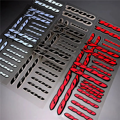 Suzuki GSXR Sticker Kuyruk Grenaj Hacim Seti | Sticker Master - Sticker Master