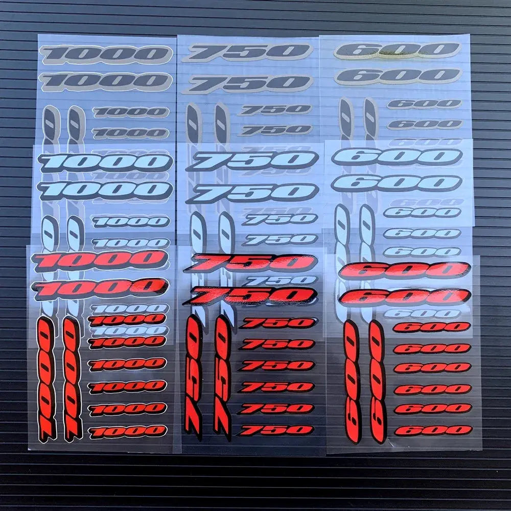 Suzuki GSXR Sticker Kuyruk Grenaj Hacim Seti | Sticker Master - Sticker Master