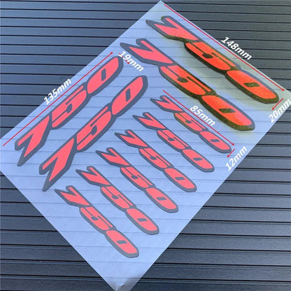 Suzuki GSXR Sticker Kuyruk Grenaj Hacim Seti | Sticker Master - Sticker Master