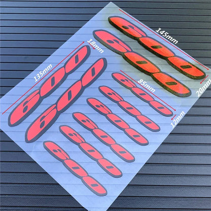 Suzuki GSXR Sticker Kuyruk Grenaj Hacim Seti | Sticker Master - Sticker Master