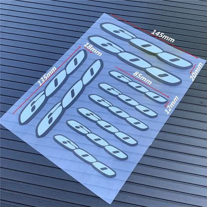 Suzuki GSXR Sticker Kuyruk Grenaj Hacim Seti | Sticker Master - Sticker Master