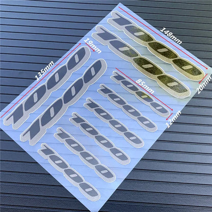 Suzuki GSXR Sticker Kuyruk Grenaj Hacim Seti | Sticker Master - Sticker Master