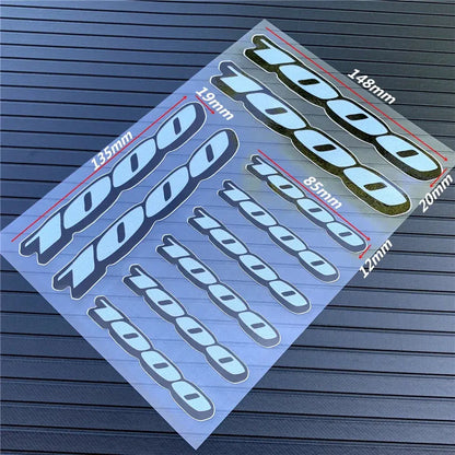 Suzuki GSXR Sticker Kuyruk Grenaj Hacim Seti | Sticker Master - Sticker Master