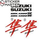 Suzuki Hayabusa Sticker Seti GSX 1300R | Sticker Master