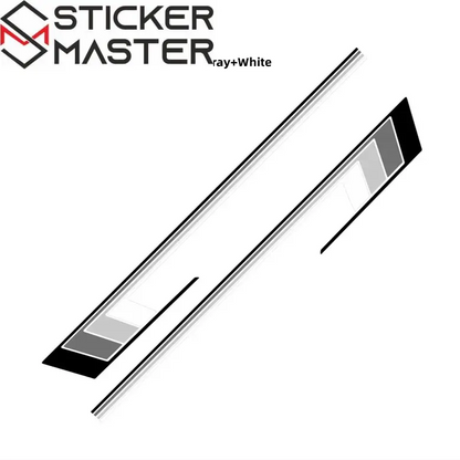 Suzuki Jimny Sticker Seti | 3 ve 5 Kapı Uyumlu Retro Sport Yan Şerit - Sticker Master