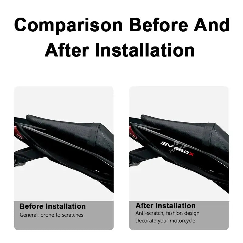 Suzuki SV650X Sticker Yan Grenaj Seti Cafe Racer | Sticker Master - Sticker Master