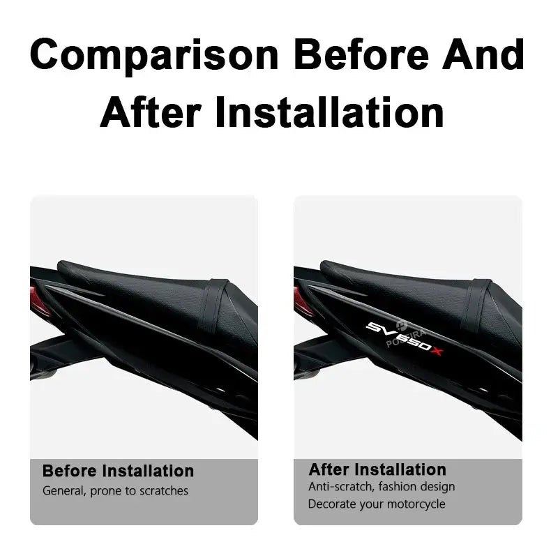 Suzuki SV650X Sticker Yan Grenaj Seti Cafe Racer | Sticker Master - Sticker Master