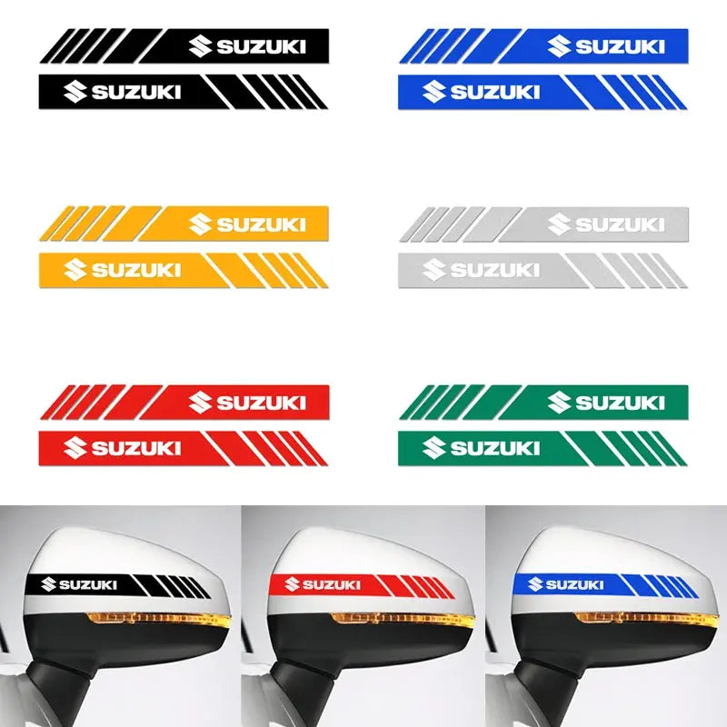 Suzuki Sticker Ayna Şerit Seti | Sticker Master - Sticker Master