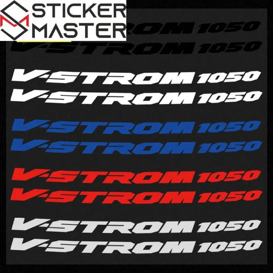 Suzuki V-Strom Sticker | DL 1050 Yan Grenaj Logo Decal Seti (20 cm) - Sticker Master